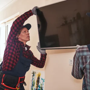 Dismount existing TV +$69